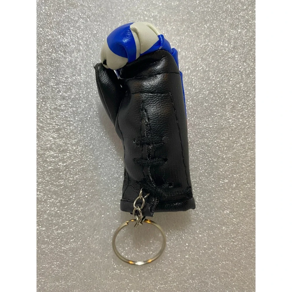 Cuba Mini Boxing Gloves Keychain Red White Blue Flag Souvenir Miscellaneous Item